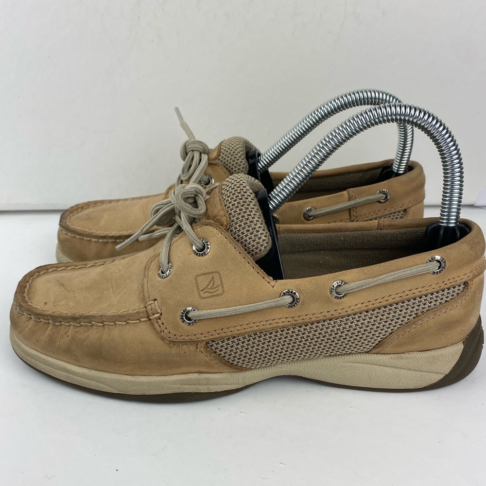 Sperry Top-Sider shoes.